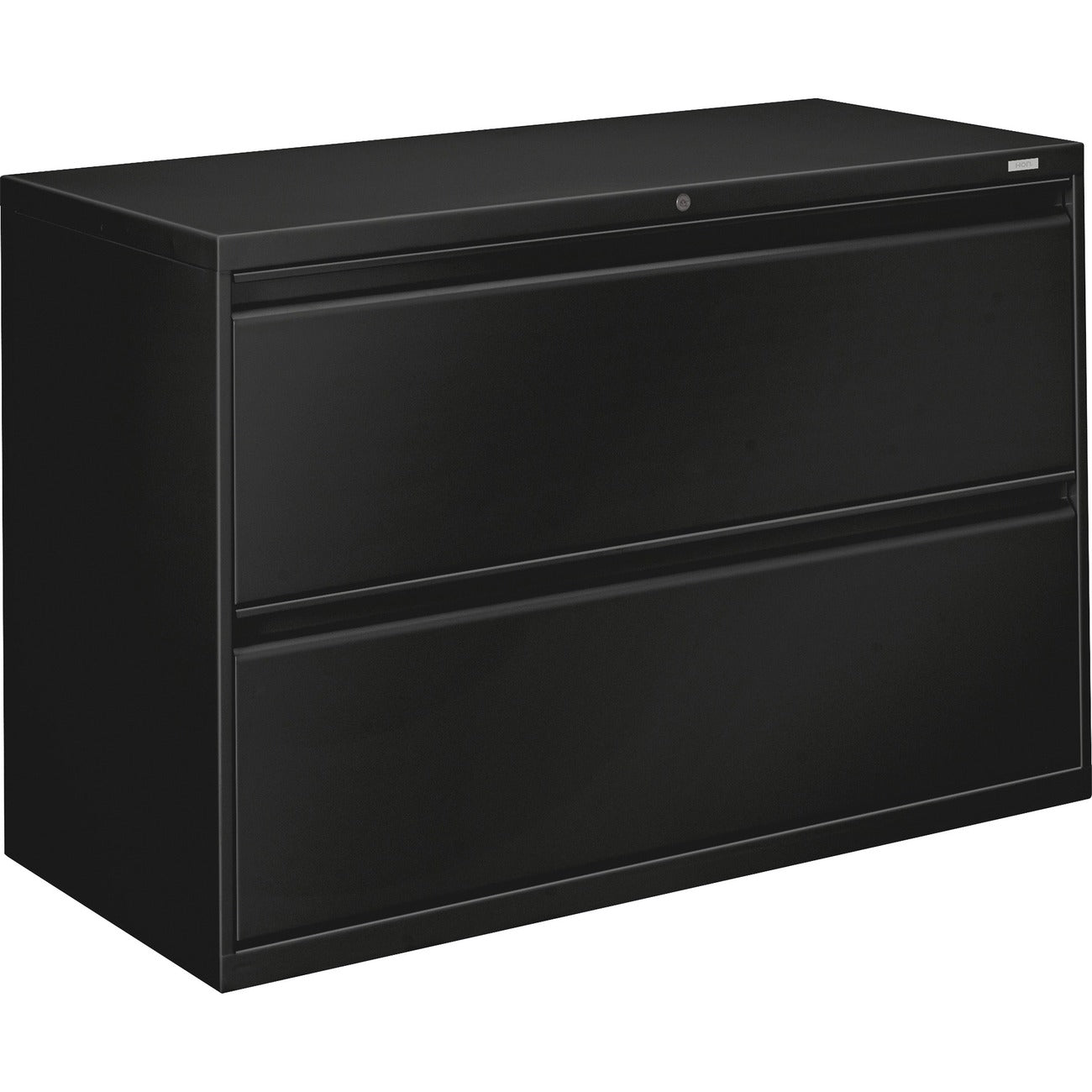 HON File Lateral 2Drawer Bk 42W