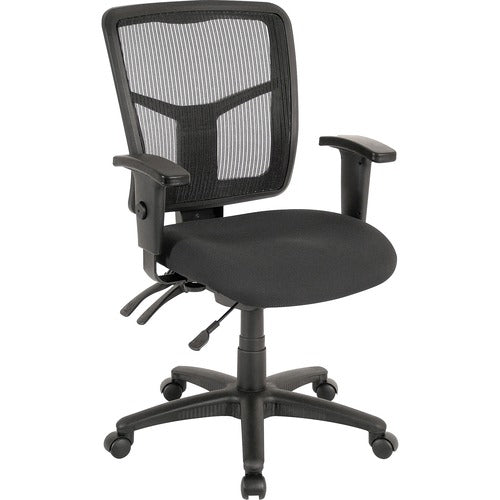 Lorell Mid-Back Mesh Swivel Chair
