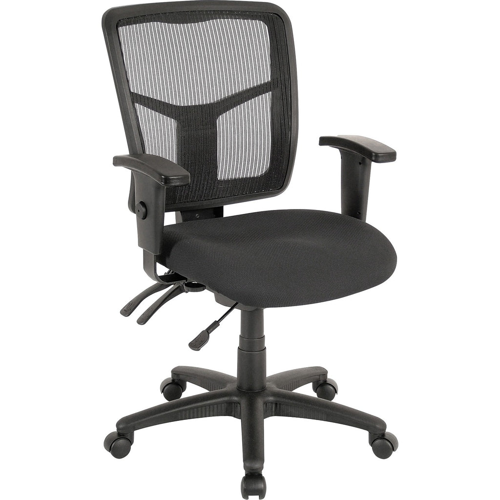 Lorell Mid-Back Mesh Swivel Chair