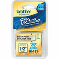 Brother Tape Label 1/2' Bk/Cl