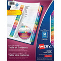 Avery Dividers Index Ready 1-31
