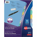 Avery Dividers Write-On 8Tab Mlti