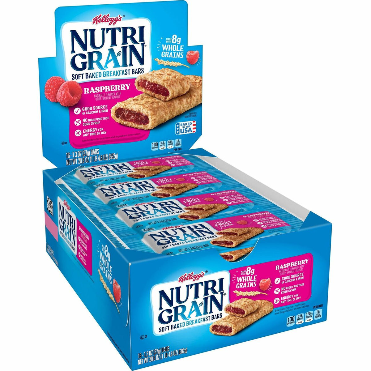 Bar Cereal Raspbry Nutrigrn