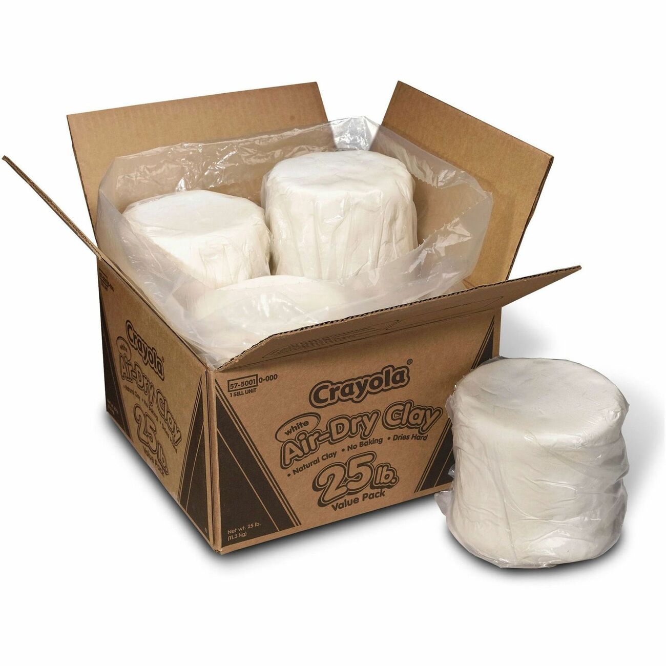 Crayola Clay Air-Dry Value Pk 25Lb