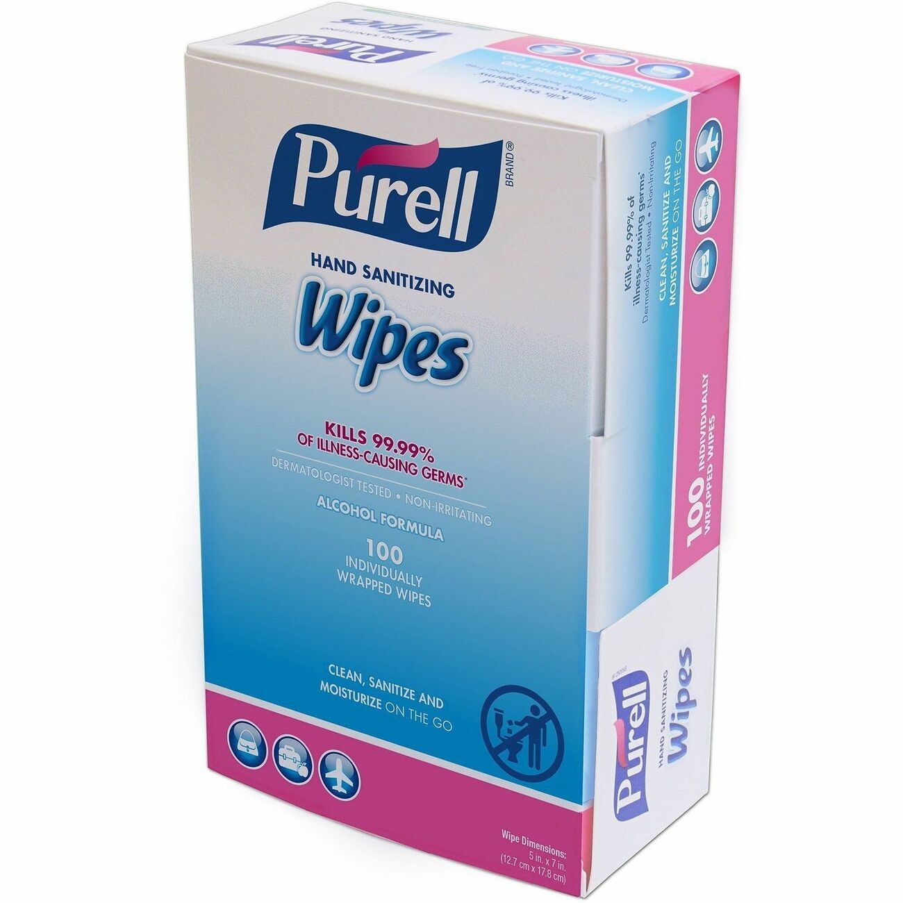 GOJO Wipes Sanitizing Hand Purel