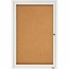 Quartet Enclosed Bulletin Board for Indoor Use