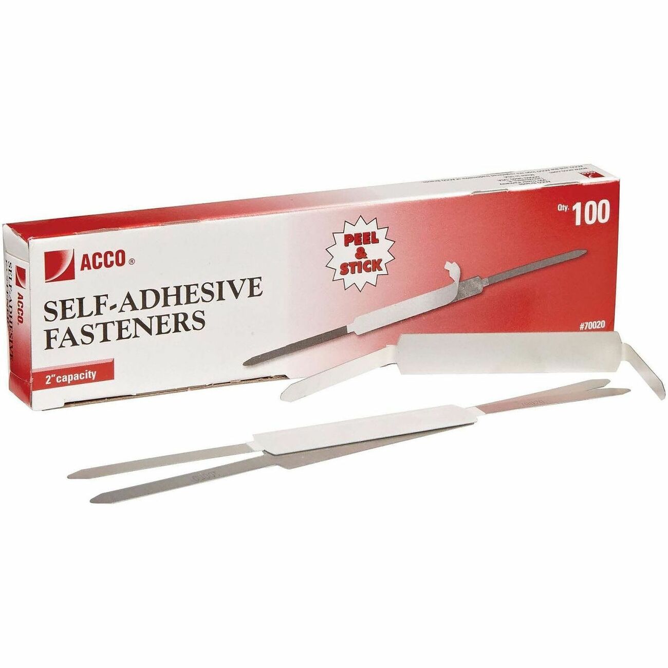 ACCO Fastener Prong Slfadh 2'Cap