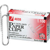 ACCO Clips Paper Nonskid Regular