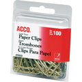 ACCO Clip Gem #1 Gold Tone