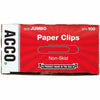 ACCO Clips Paper Nonskid Jumbo