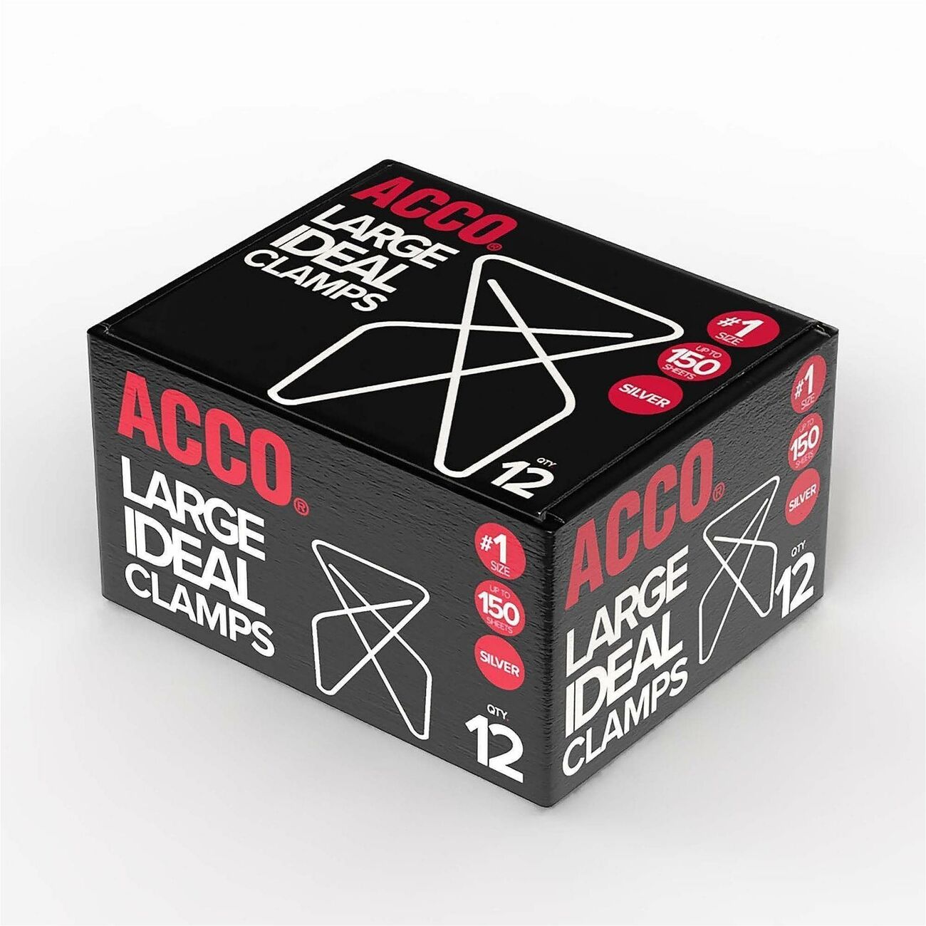 ACCO Clamps Ideal Butterfly Lrg