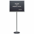 Quartet Single-Pedestal Letter Board