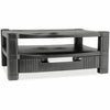 Kantek 2-Level Height-Adjustable Monitor Stand with Organizing Drawer