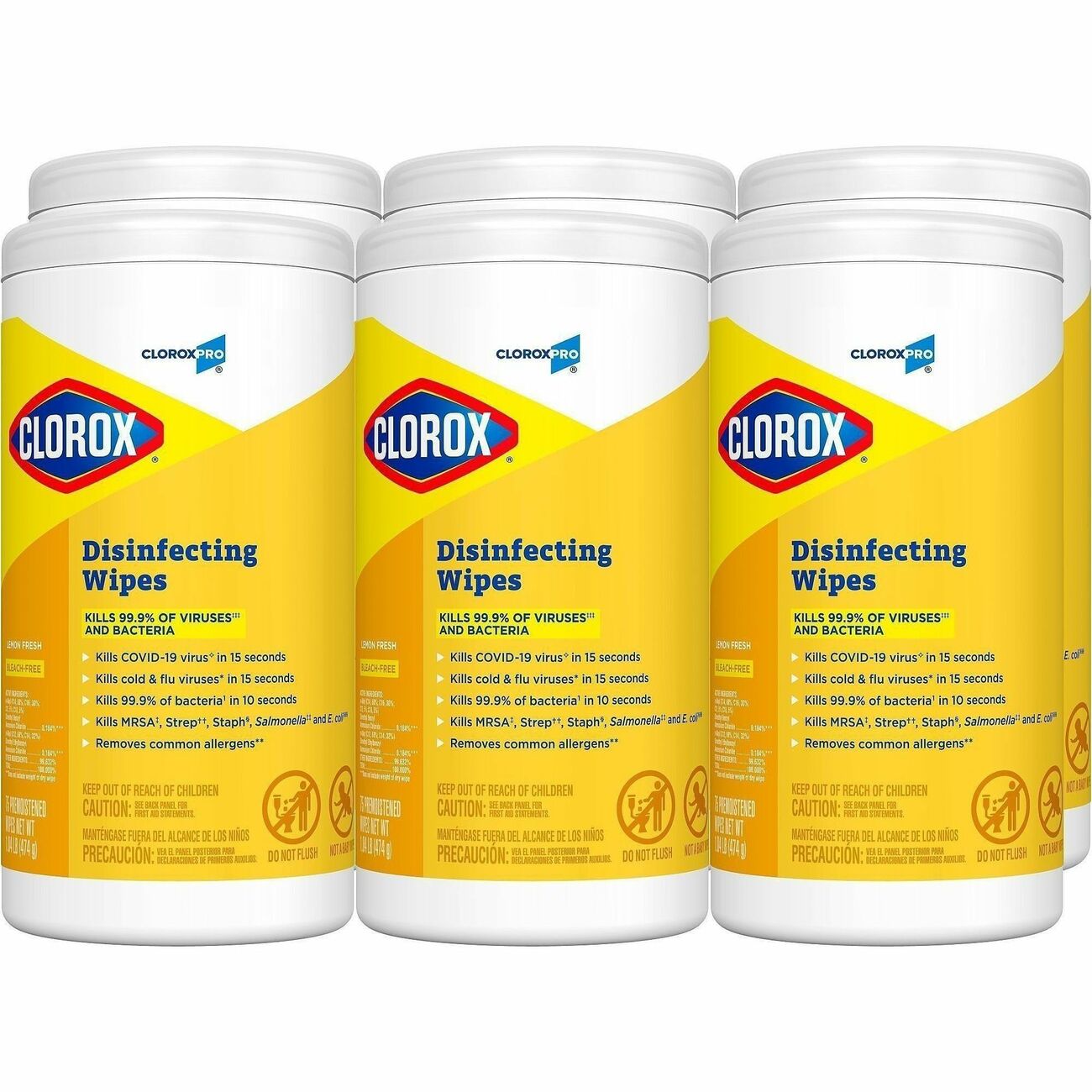 Clorox Wipes Disinfecting Lmn 75Ct