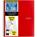 Mead Five-Star Wirebound 5-Subject Notebook