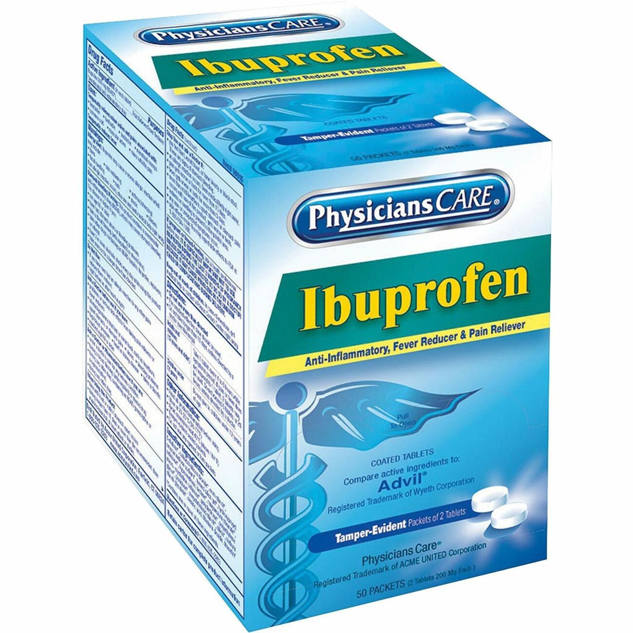 Westcott Tablets Ibuprofen 50Pk