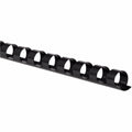 GBC Spines Combnd 3/8' Bk 100Ct
