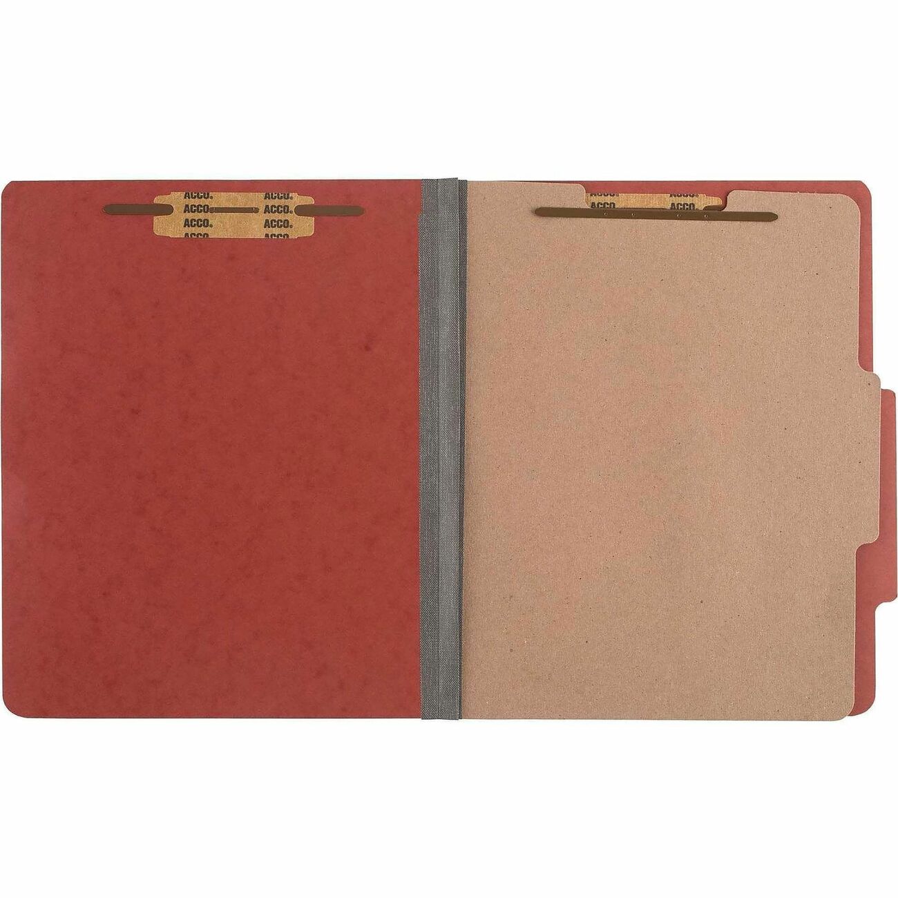 ACCO Folder Psbd Ltr 1Div Fas Rd