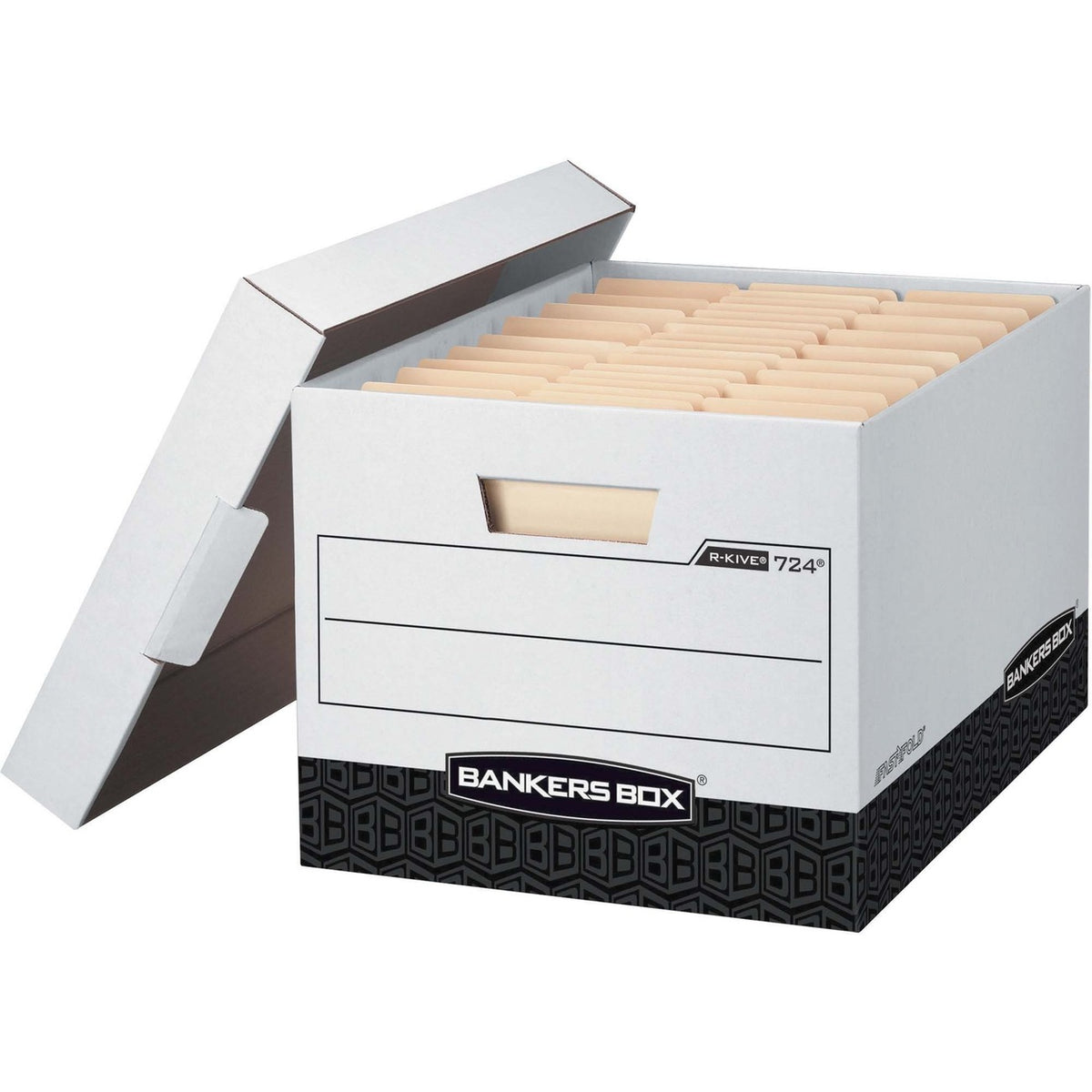 Fellowes Box Storage R-Kive We/Bk