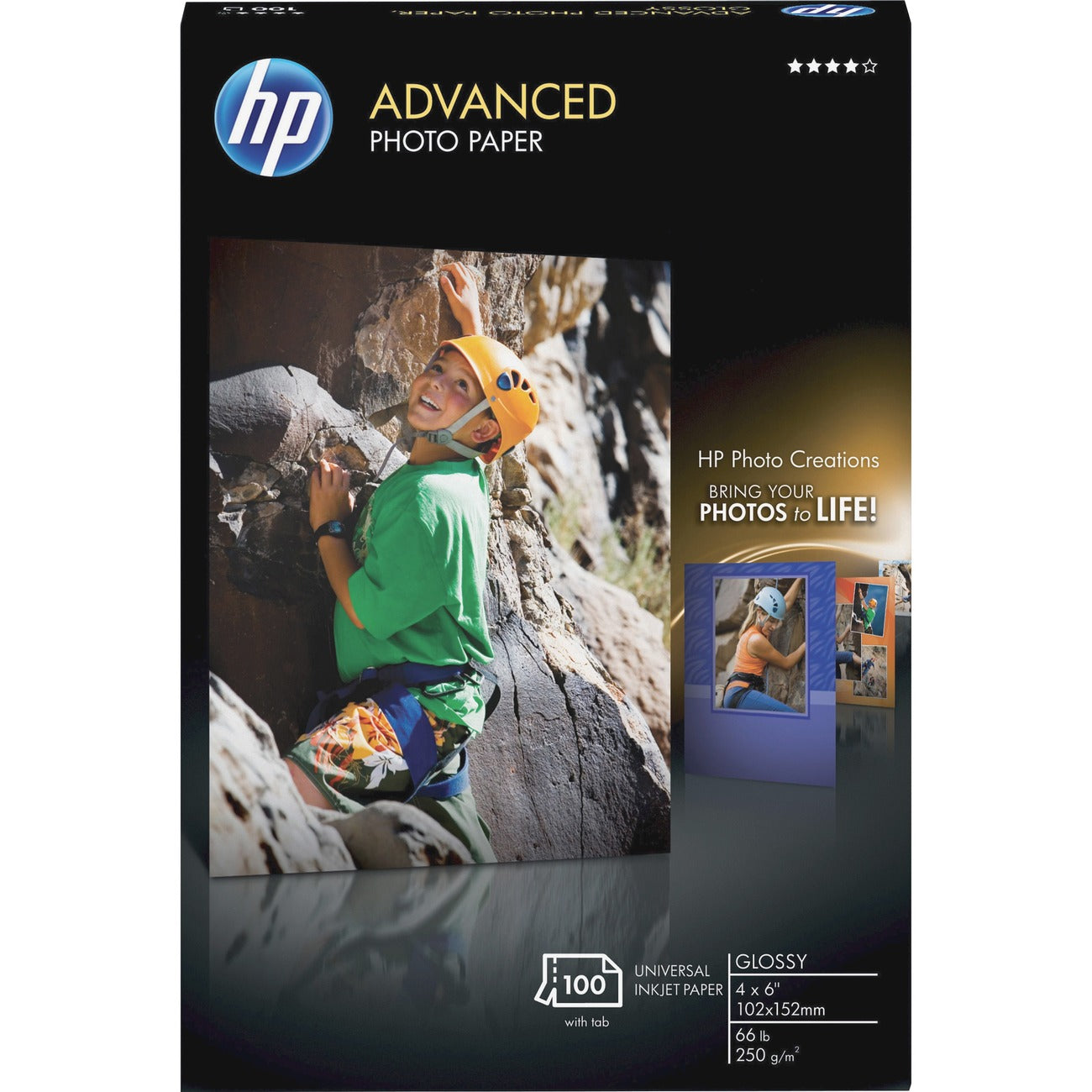 HP Paper Photo Advancd 4X6 Gls