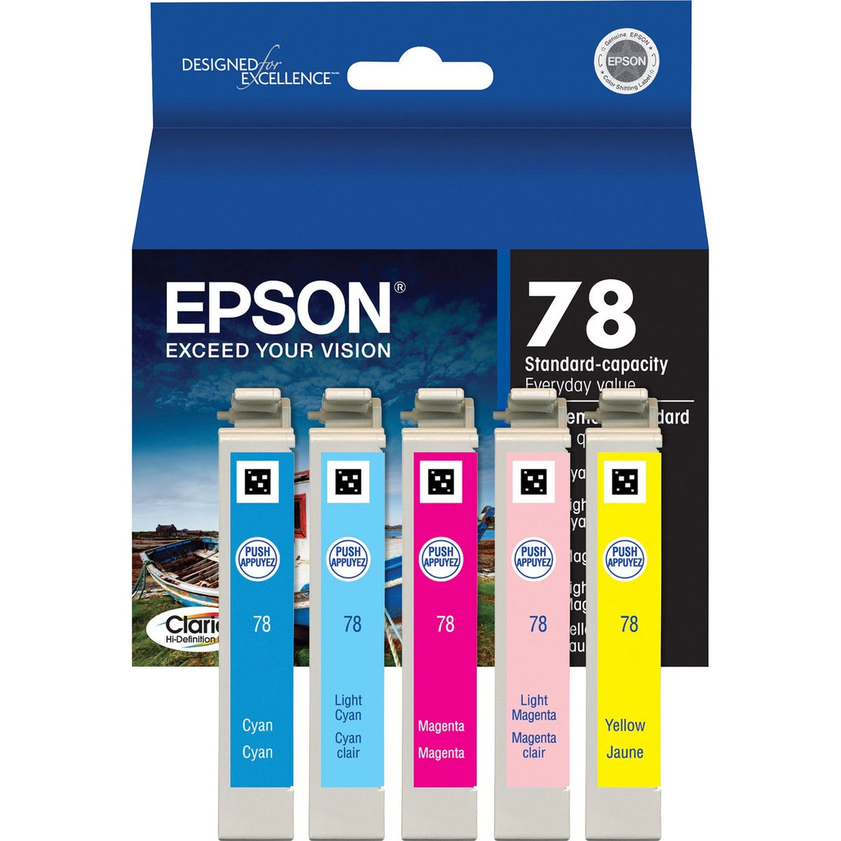 Epson Crtdg Clria 78 C Lc M Lm Y