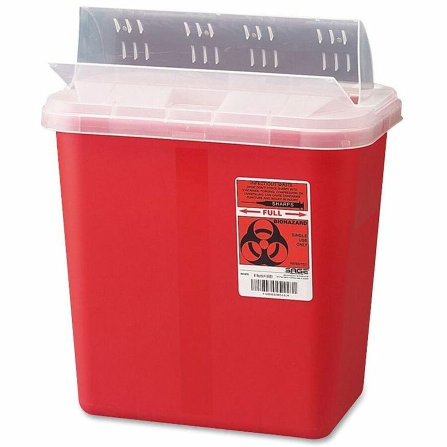Container Sharps W/Lid 2Gal