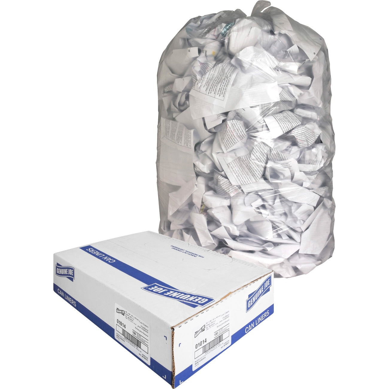 Genuine Joe Liner Ld 38X58 60G .8Ml Cl