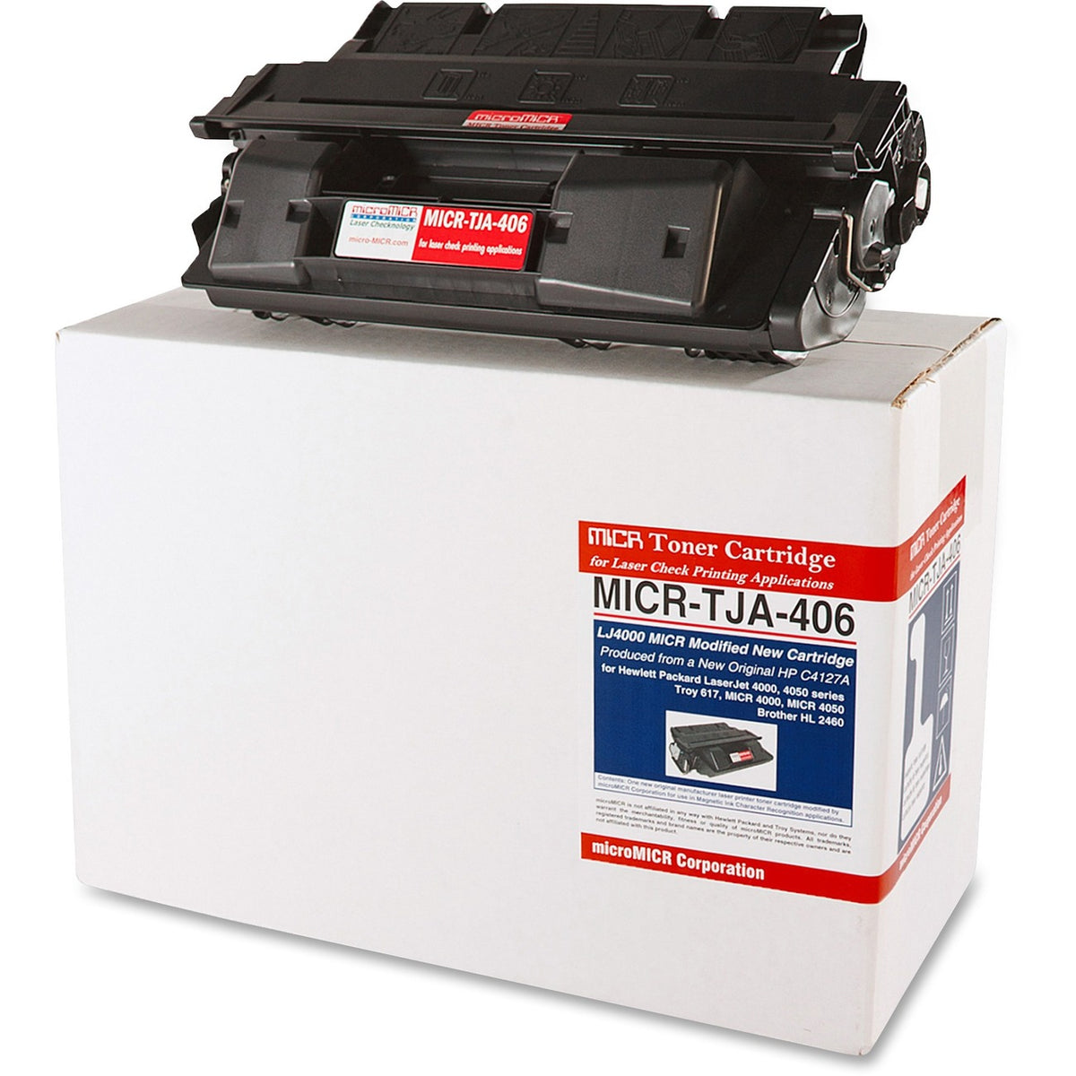 microMICR MICR Standard Yield Laser Toner Cartridge C4127A - Black - 1 Each