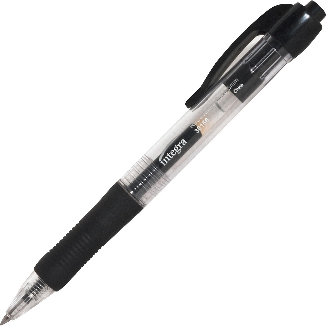 Pen Gel Retract 0.5Mm Bk