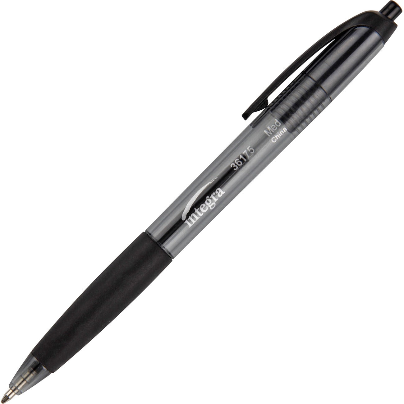 Pen Rubbergrip Bp Rt Med Bk