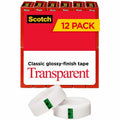 Scotch Transparent Tape - 3/4"W