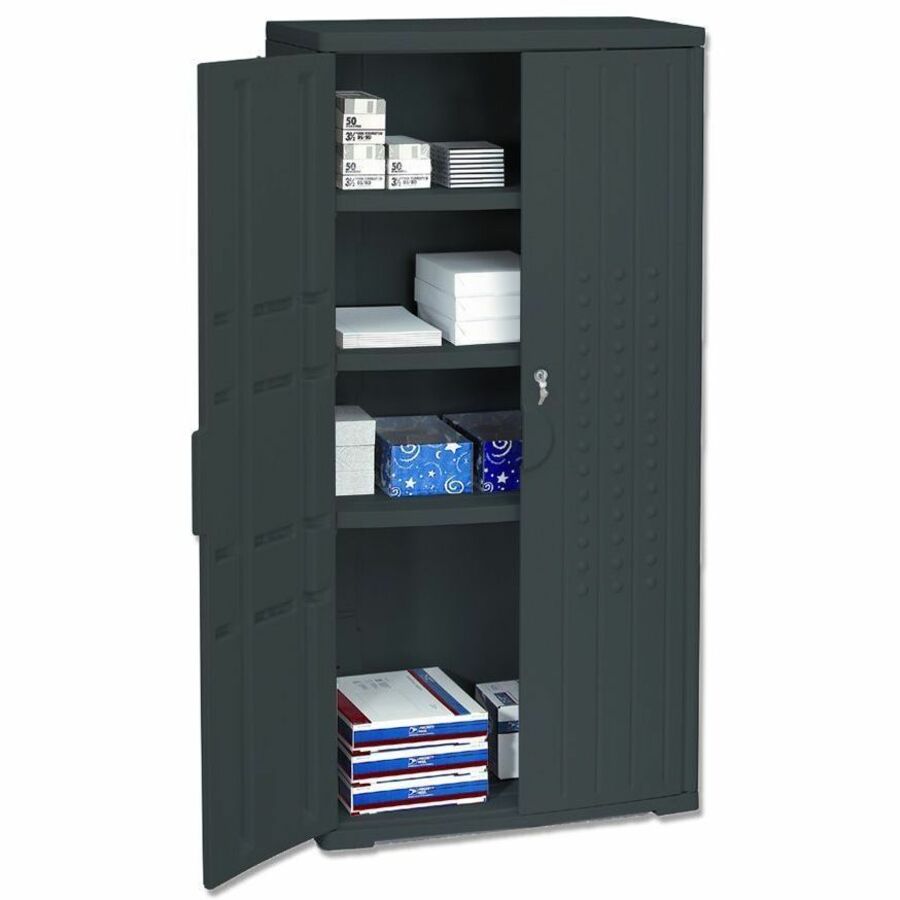Cabinet Storage 66in Bk