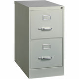 Lorell Fortress Series 25" Commercial-Grade Vertical File Cabinet
