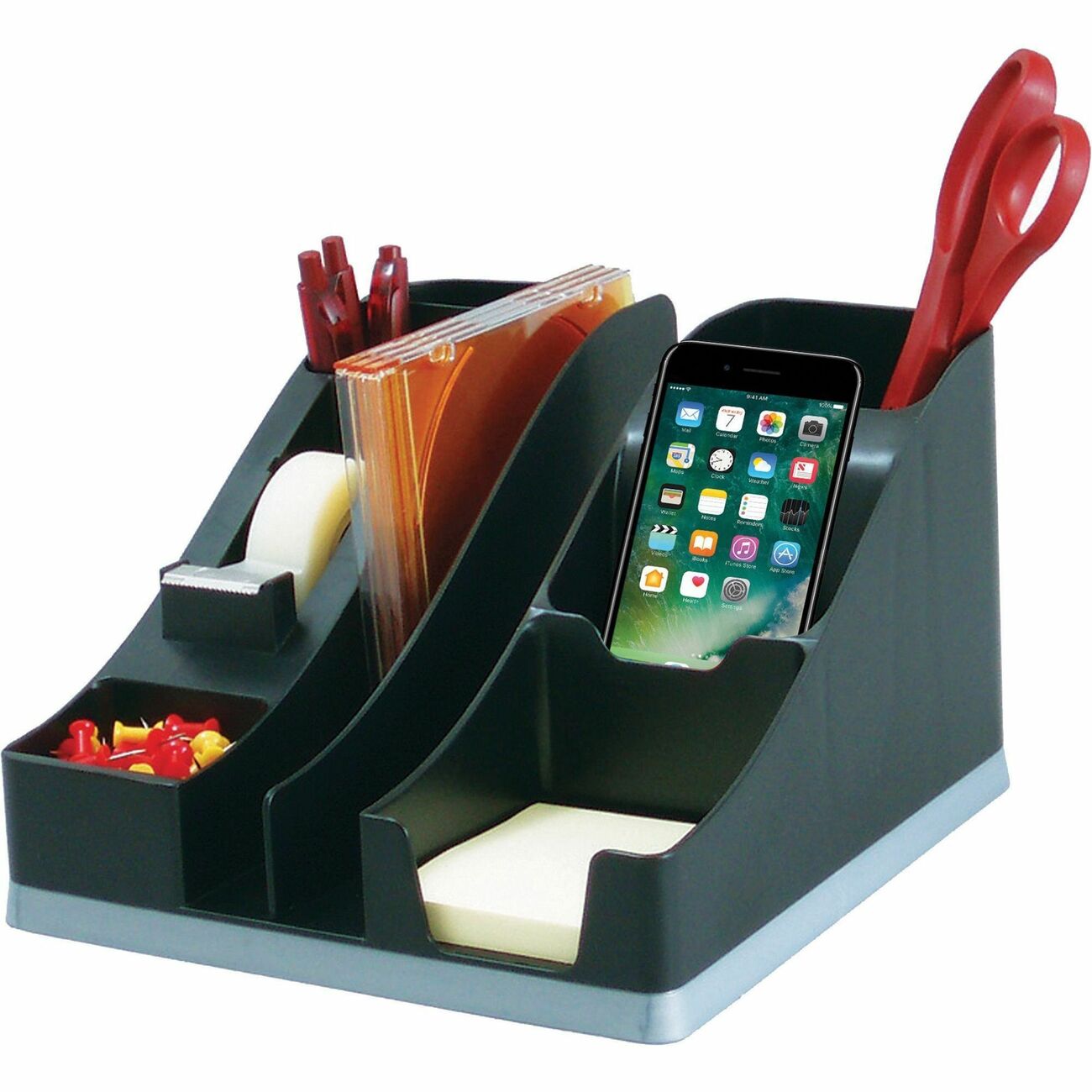 deflecto Caddy Desk All In One Bk