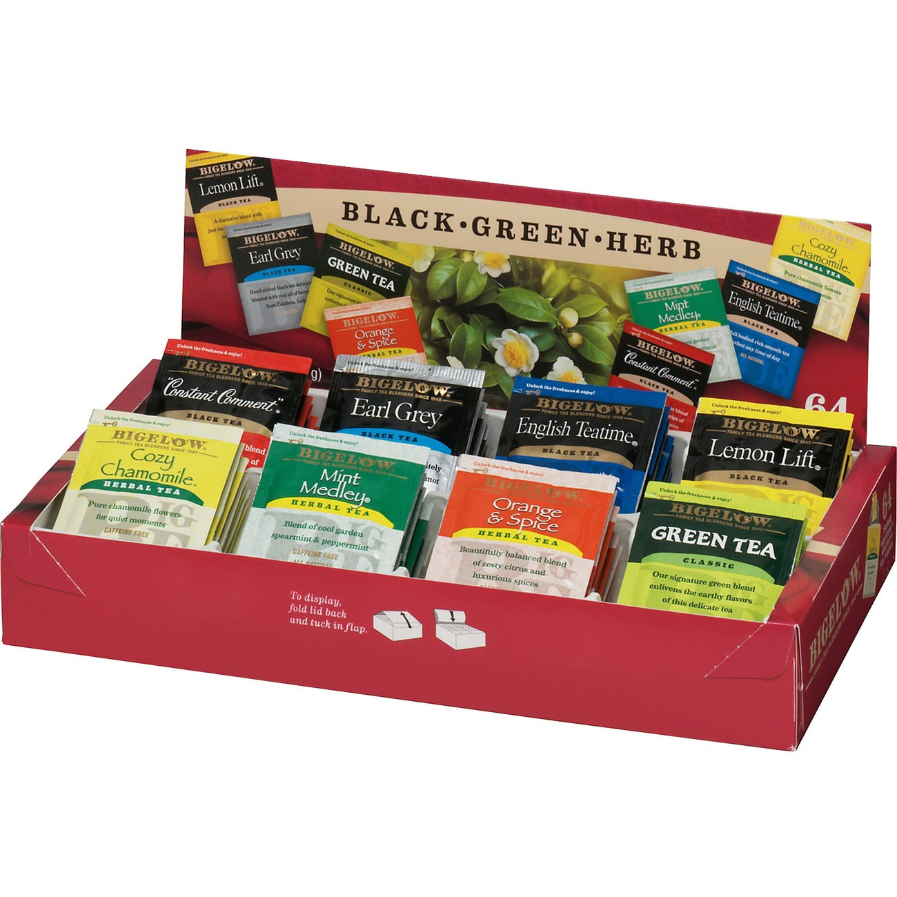Tea Tray Display 8-Tea