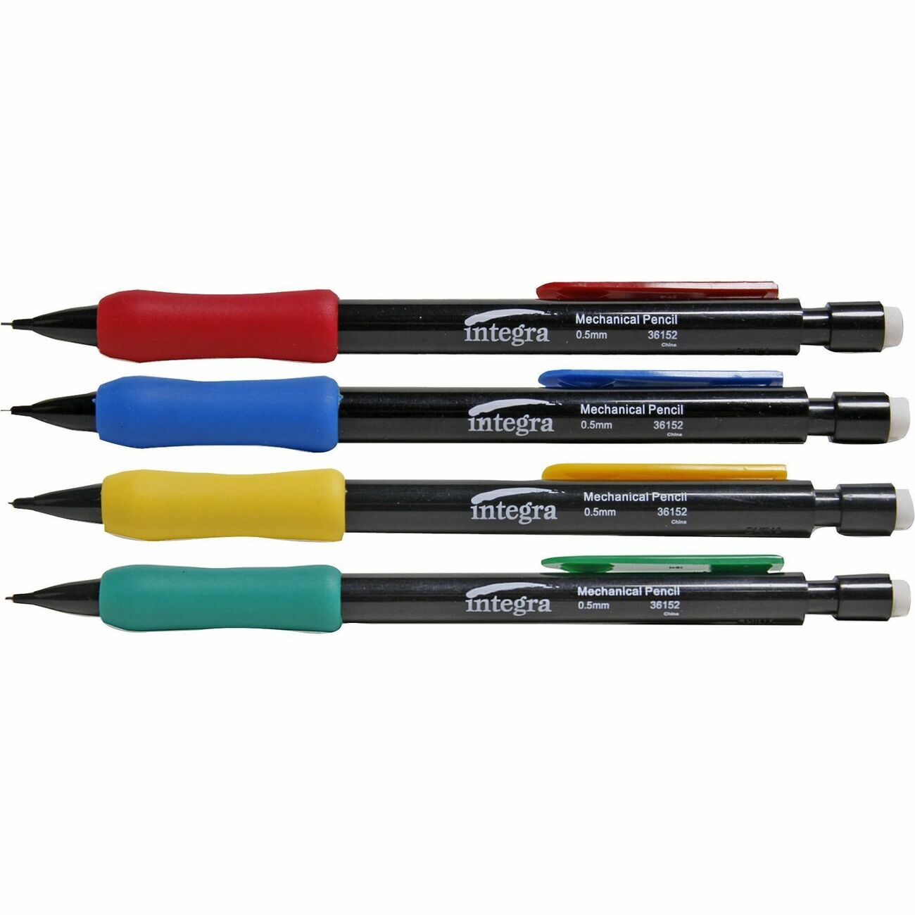 Pencil Mech Grip 0.5Mm Ast