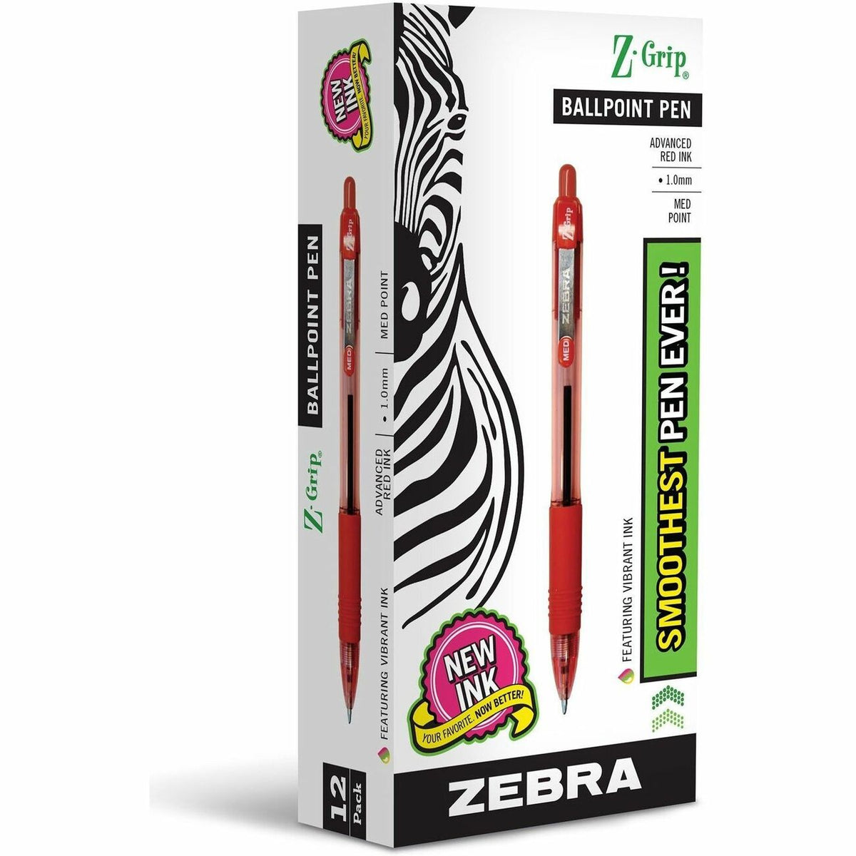 Zebra Z-Grip Retractable Ballpoint Pens