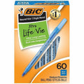 BIC Pen Roundstic Bp Md Be 60Pk