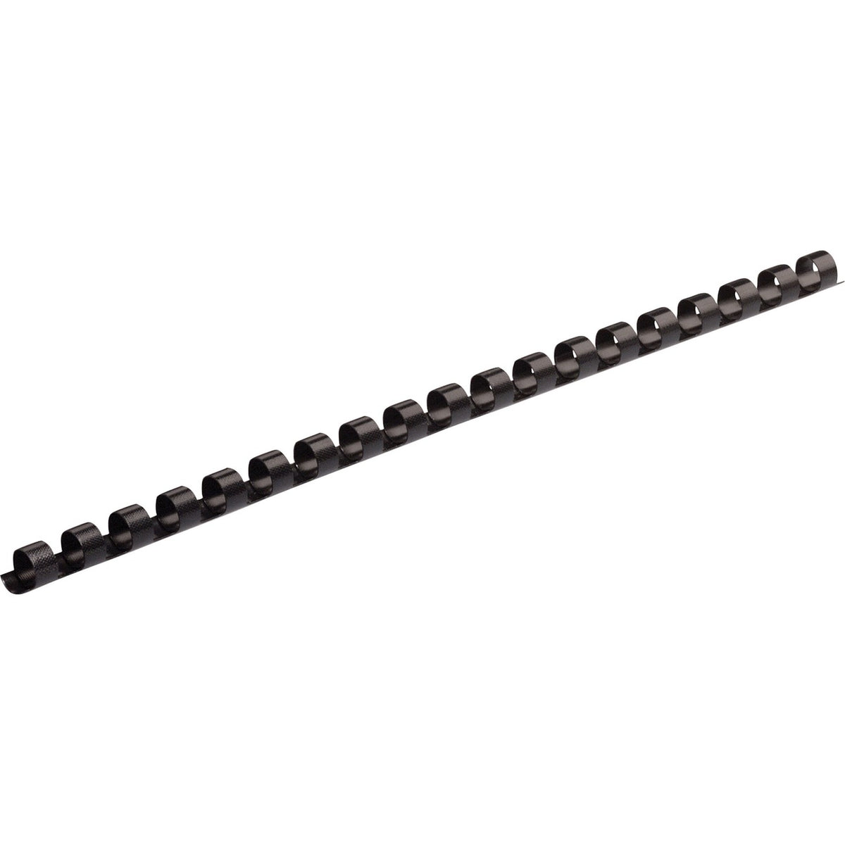 Fellowes Binding Plas 1/4' 25Pk Bk
