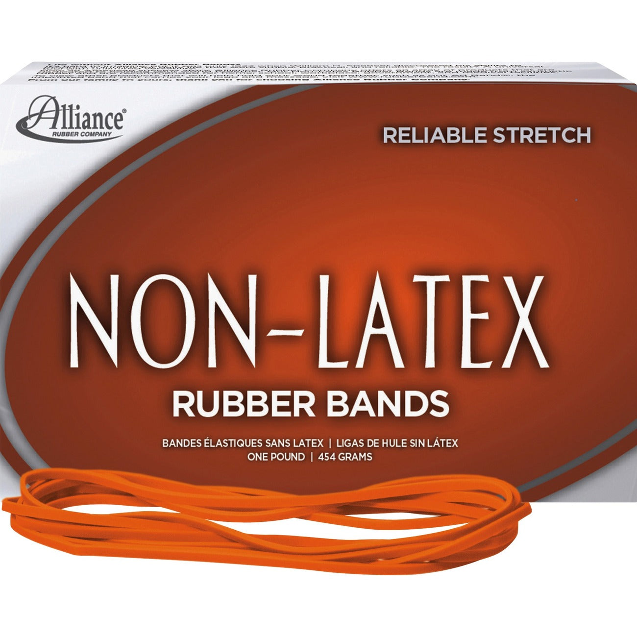 Rubberbands #117B 1Lb Ornge