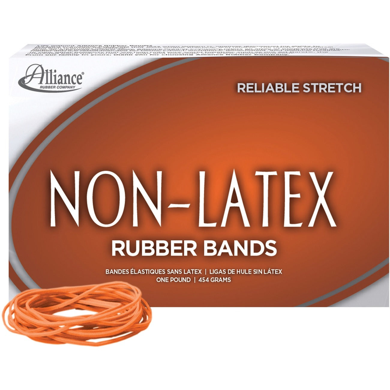 Rubberbands #19 1Lb Orange