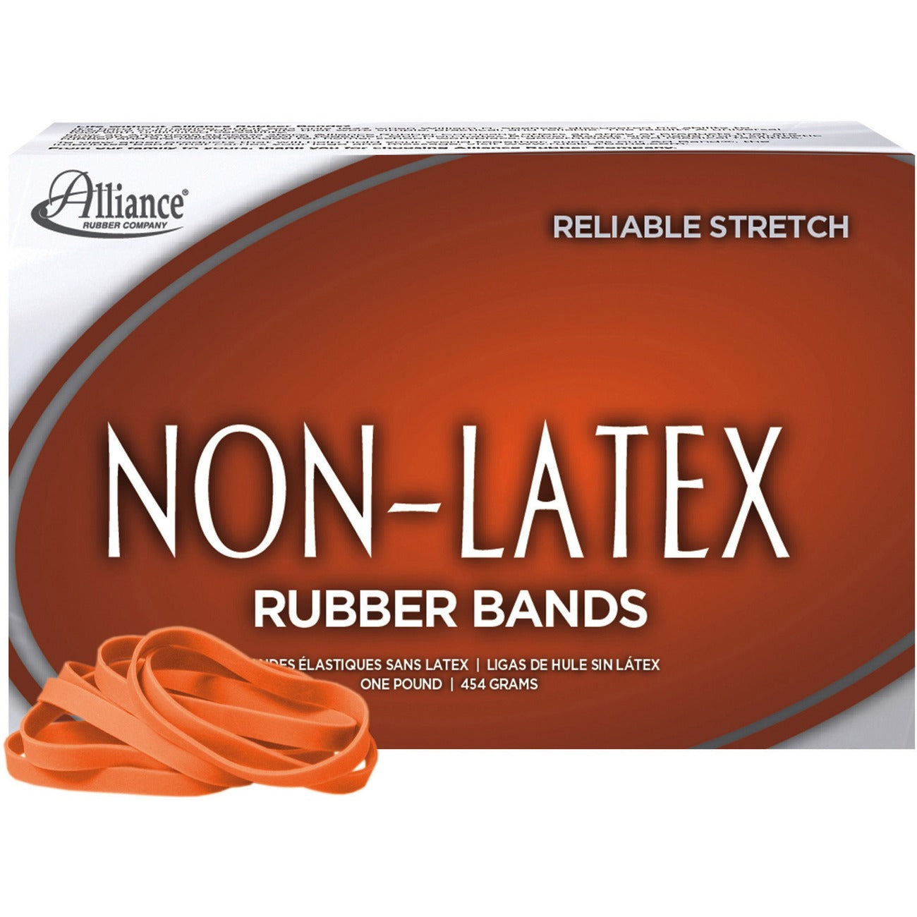 Rubberbands #64 1Lb Orange