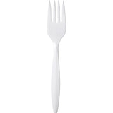 Dixie Medium-weight Disposable Forks by GP Pro