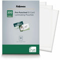 Fellowes Pouch Id 5Mil 2.625 X 3.875
