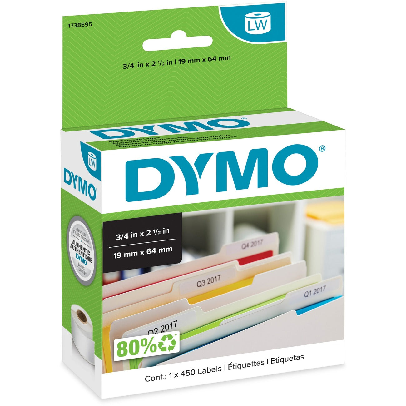 DYMO Document Management File Labels