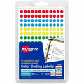 Avery Label Round 1/4 Ast 768Ct