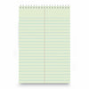 Universal Steno Pads, Gregg Rule, Red Cover, 80 Green-Tint 6 x 9 Sheets