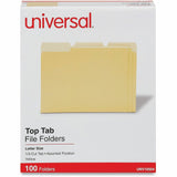 Universal 1/3 Tab Cut Letter Recycled Top Tab File Folder