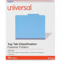 Universal 2/5 Tab Cut Letter Recycled Classification Folder