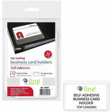 C-Line Self-adhesive Business Card Holders